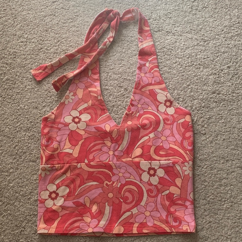 Hollister retro crop top